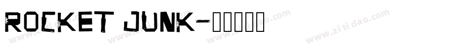 Rocket Junk字体转换